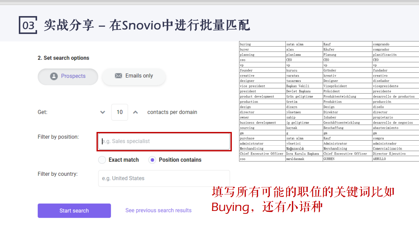Snov.io批量找外贸客户邮箱