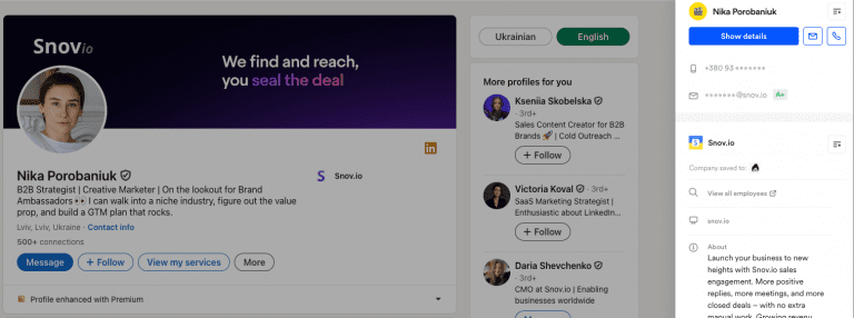 Lusha 领英邮箱查找器是一款 Chrome 扩展程序