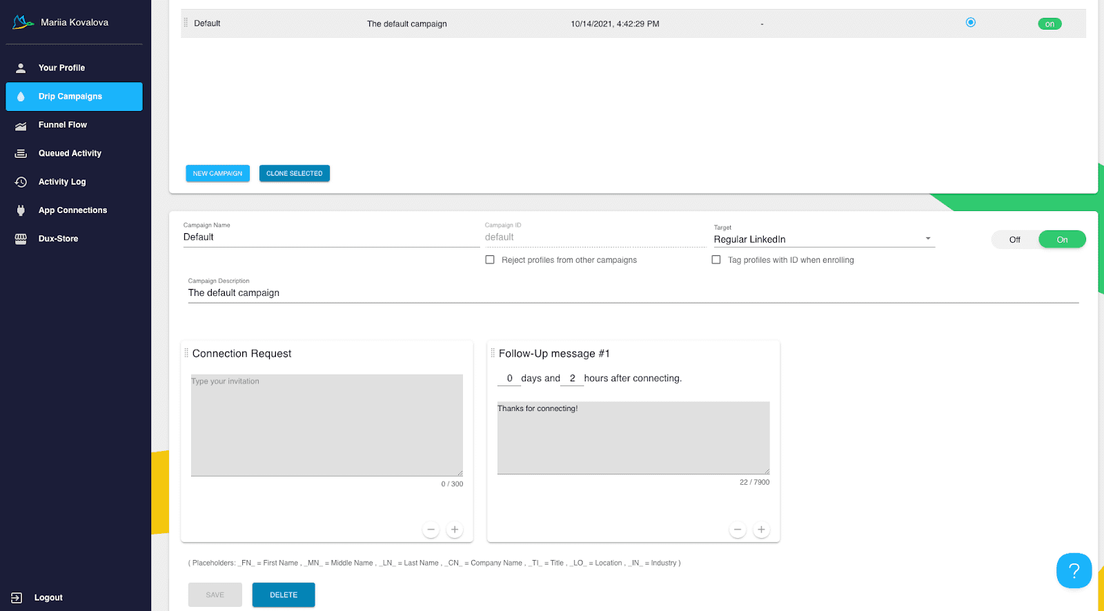 Dux-Soup 是 LinkedIn 上最古老的营销工具之一,深受自由职业者和招聘人员的喜爱。