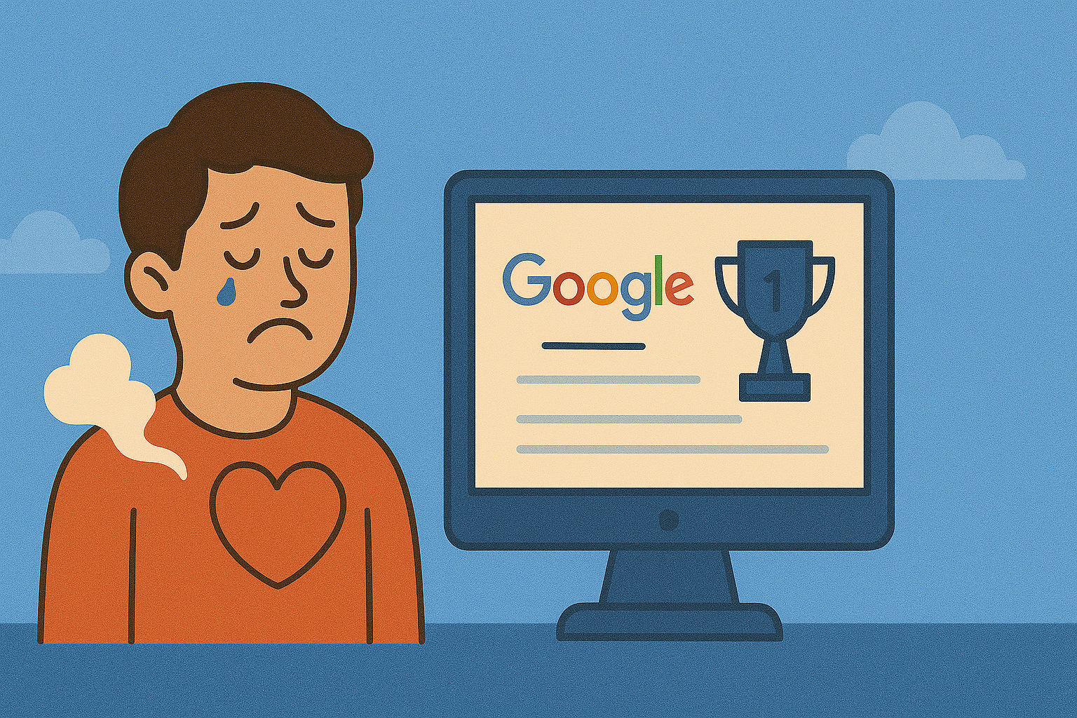 Google關鍵字排名只是一場虛幻的自我感動
