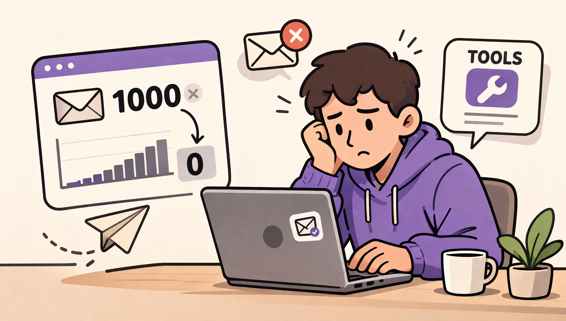 发了1000封开发信一个回复都没有？你可能在第一步“邮箱验证”就输了（附工具分享）