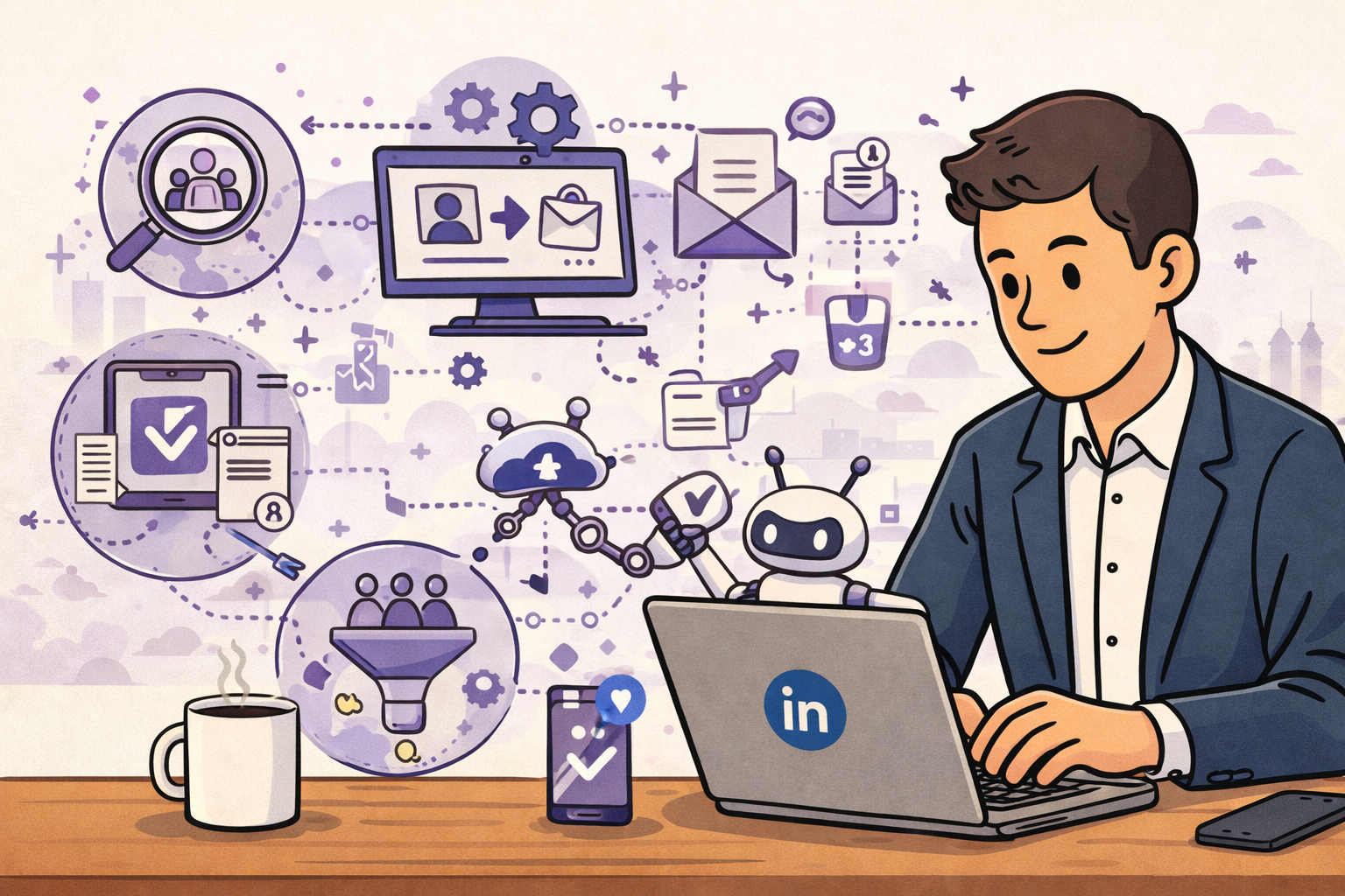 领英客户开发工具与自动化系统（效率杠杆）