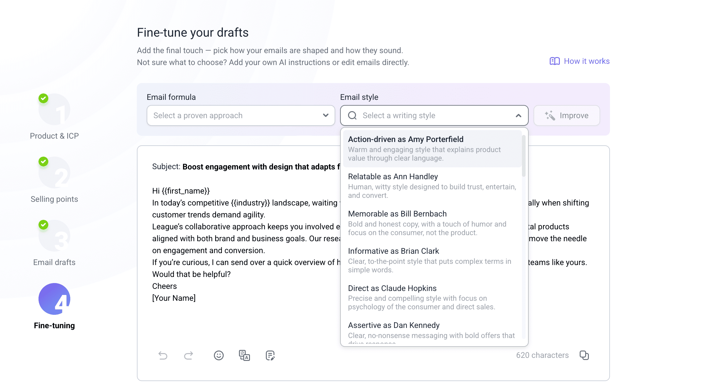 基于ICP生成高度个性化邮件