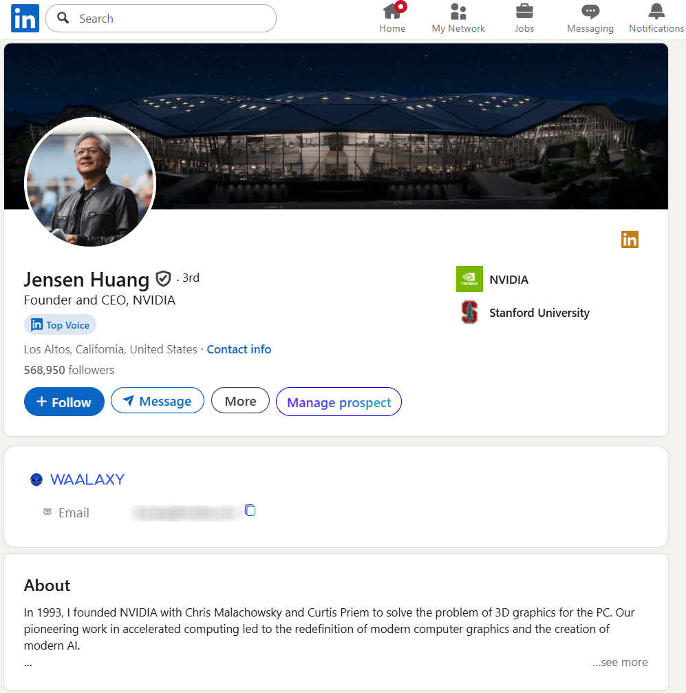 最适合：小型团队、独立创始人以及寻求联系人发现和基本 LinkedIn 外联自动化的自由职业者。