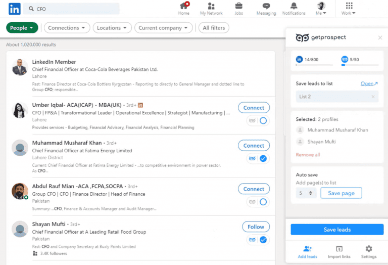 最适合：需要一款简单的 LinkedIn 电子邮件查找扩展程序并提供便捷导出功能的销售、营销和招聘团队。