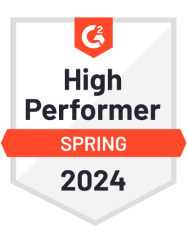 G2 High Performer SPRING 2024