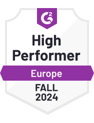 Award: High performer Europe fall 2024
