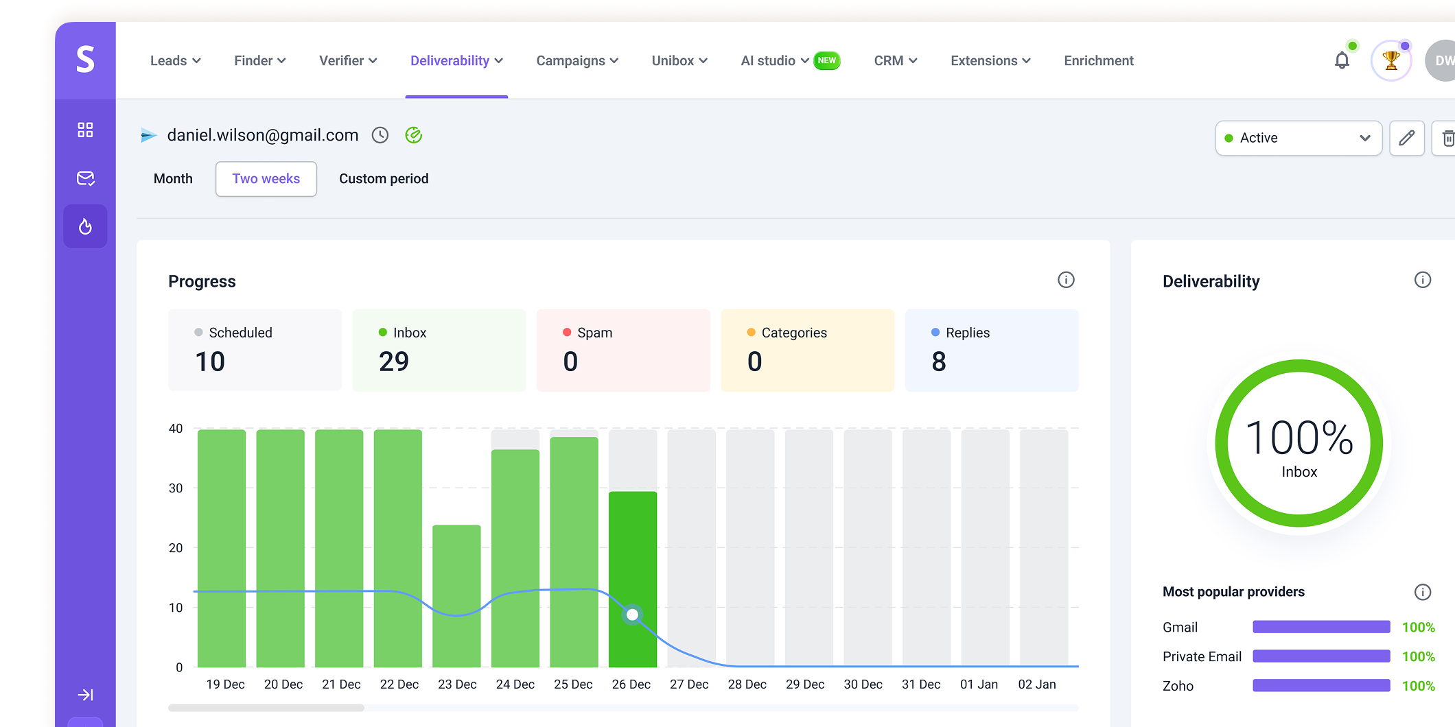 亲眼见证邮件送达率不断提高